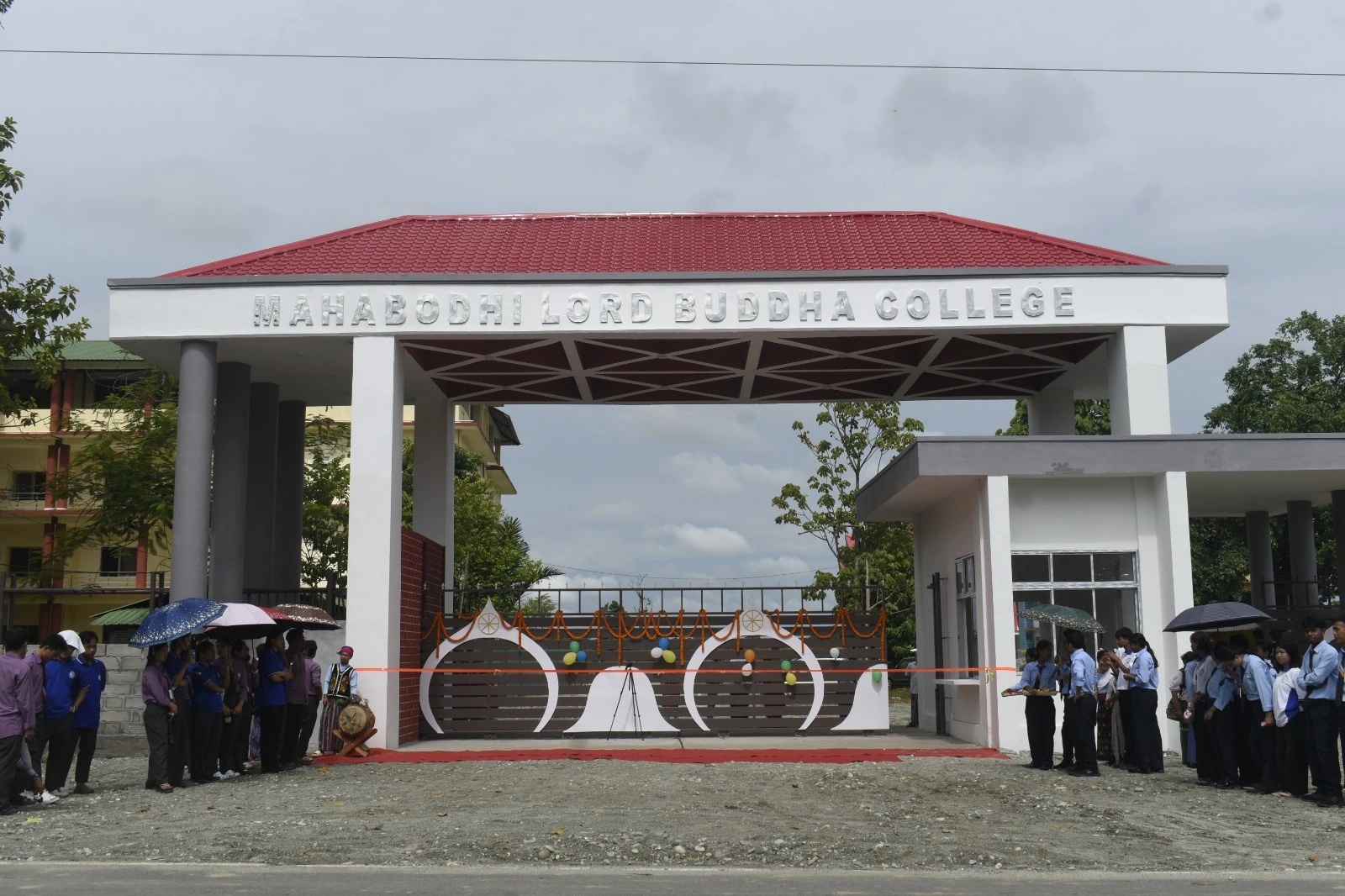 Mahabodhi Lord Buddha College entrance